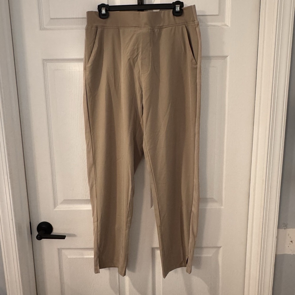 Baleaf UPF50+ Water-Resistant Quick Dry Men's Sz Large Classic Pants Tan Khaki‎